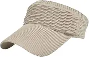[Ｗoowayo] Sun Hat Womens Outdoor Empty Top Hat Breathable Sports Cap Elastic Cycling Visors Hats Women Baseball Caps Long Vis