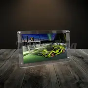 Display King - Acrylic photo frame for Lego Lamborghini Sian FKP 37 42115