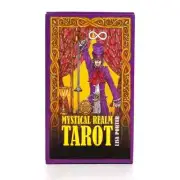 Mystical Realm Tarot 78-Card Deck Beautifully Illustrated QR Code Guide NEW