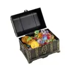 Pirate Treasure Chest Toy Storage Organizer Box for Party Favors Prizes