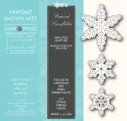 Memory Box Die 99560 Pinpoint Snowflakes