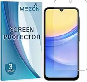 [MEZON] [3 Pack] Anti-Glare Matte Screen Protector Film for Samsung Galaxy A15 5G – Case Friendly, Shock Absorption (Galaxy A15 5G, Matte)