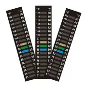 3 Pieces Aquarium Thermometer Sticker Fish Tank Temperature Adhesive Strip