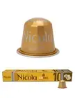 40 CAPSULES NICOLA Nespresso * ALMA BRASIL Coffee Pods INTENSITY 10