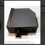 VOLUMETRIC VALVE PORTION CONTROL ASSEMBLY WITH MOUNTING BLOCK 1.5 OZ/SEC