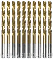 10 × 2.0 mm Drill Bits HSS Bit Set Twist Drills