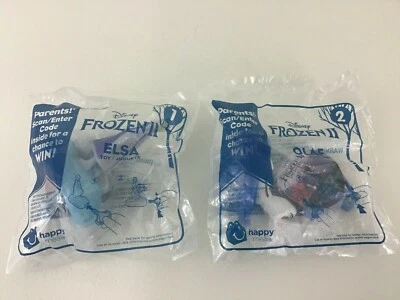 Frozen 2 Launcher Toys #1 Elsa #2 Olaf McDonalds 2019 New Sealed Disney Princess