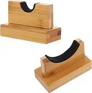 SUPVOX Practical Display Shelf Solid Wood Baseball Bat Rack for Baseball Fans Collectors Home Decor