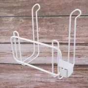 2 Roll Toilet Paper Towel Rack Door Back Tissue Holder Kitchen Bathroom Hanging
