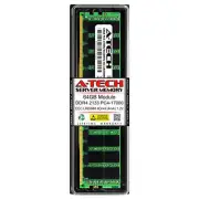 64GB PC4-17000 ECC LRDIMM Samsung M386A8K40BMB-CPB Equivalent Server Memory RAM