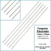 5pcs WC20 2.0% Ceriated Tungsten Electrodes 1mm x 150mm Tig Welding AC DC Weld