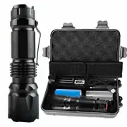 Ozoffer Super Bright 90000LM LED USB Rechargeable Flashlight LED Tactical light Torch