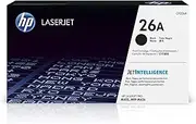 HP 26A Genuine Original Black LaserJet Toner Cartridge works with HP LaserJet Pro M402 series, HP LaserJet Pro MFP M426 series (CF226A)