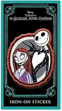 Disney The Nightmare Before Christmas Jack & Sally Iron-On Patch