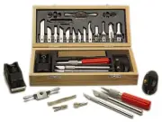 Hobby Knife Set Tools X- Spokeshave Blades Wood Craft Carving Plane Acto Knives