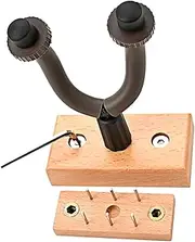 Kisangel Guitar Wall Mount Guitar Hanger Bass Hook Ukulele Stand Stringed Instrument Rack Easy Install