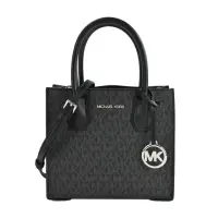 在飛比找momo購物網優惠-【Michael Kors】MERCER滿版手提/斜背三層兩