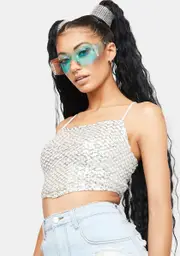 Sparkle And Shine Sequin Top
