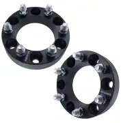 2 pcs 2" Wheel Spacers Adapters 6x5.5 6x139.7 12x1.25 Studs Fits Nissan Trucks (for: Nissan)