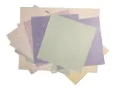 Lof Of Pastel Mini Prints For Scrapbooking Paper 16 Sheets