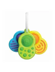 [FAT BRAIN TOY CO.] Dimpl Sensory Clutch Toys with Large Key Ring 10cm