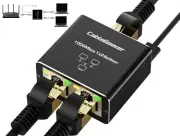 Ethernet Splitter 1 to 2 High Speed 1000Mbps Gigabit RJ45 Internet Splitter w...
