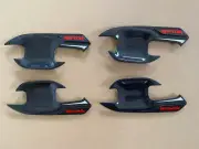 FORD RANGER RAPTOR NEXT-GEN 2022-24 Carbon Door Handle Bowl Insert Set of 4