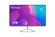 ViewSonic VX3276-mhd-3 32" Frameless Monitor, 1080 FHD SuperClear IPS, HDMI/DP/VGA, Speakers