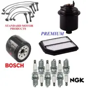 Tune Up Kit Filters Cap Wire Spark Plugs For ACURA TL L5 2.5L 1995-1998