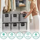 10x Basket Labels Clip on Labels for Storage Bins Practical Pantry Organization