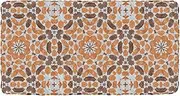 Moroccan Pattern Travel Toddler Bed Sheet Waterproof Cot Sheet for Toddler Bed Mattress for Small Spaces Baby Travel 50'' x 25'' (Sheet,Bed Not Included)