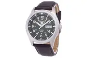 Seiko 5 Sports Automatic Ratio Dark Brown Leather SNZG09K1-LS11 Men's Watch