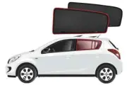 Genuine SNAPSHADES Car Rear Window Shades for Hyundai i20 1st Gen (PB; 2008-2...