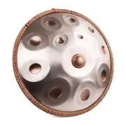 2024 D Minor-Handpan Steel Tongue Drum, Yoga Meditation,Tambourine Musical Drum