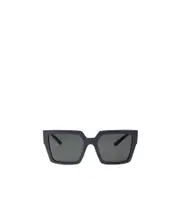 geometric sunglasses 53 Black