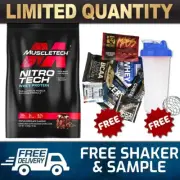 MUSCLETECH NITROTECH 10LB //NITRO TECH PRO MUSCLE WHEY PROTEIN ISOLATE@