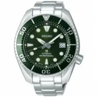 在飛比找momo購物網優惠-【SEIKO 精工】PROSPEX系列廣告款潛水機械錶-綠水