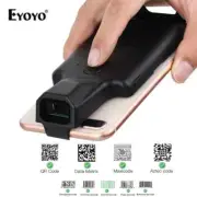 2D Phone Back Clip Bluetooth Barcode Scanner Barcode Reader Data Matrix Code