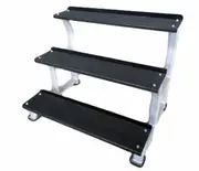 3 Tier Elite Kettlebell Rack - Commercial Grade