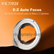 Viltrox E-Z Auto Focus Lens Mount Adapter Ring for Sony E Lens to Nikon Z Camera