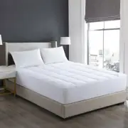 T240 Cotton Mattress Pad, Filled w/ Corn & Polyester