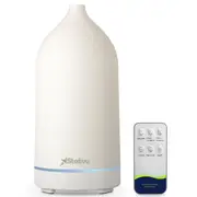Stelive Essential Oil Diffuser, Ultrasonic Aromatherapy Diffuser 200ML, Aroma Diffuser with 4 white indicator lights, humidifying benefits, for Home or Office