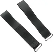 Vaveren 2Pcs Exercise Bike Pedal Straps Leg Training Belts Universal Rowing Machine Pedal Straps for Gym Home Office Cycling Machine