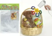 Jumbo Clear Gift Wrap 76cm Basket Shrink Wrap Cello Bag Christmas Party Favours