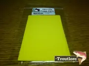 2MM THIN FLY TYING FOAM YELLOW 2-PACK - NEW TERRESTRIAL FLY TYING MATERIALS