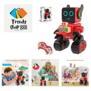 Robots for Kids, Remote Control Robot Toy Intelligent Interactive Robot LED L...