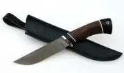 Knife Rusak steel X12MF handle wenge-black hornbeam