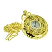 Gold Filigree Pocket/Fob Watch Steampunk/Victorian/Wedding/Goth Vtg/Antique