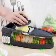 Vegetable Cutter 6 in1 Multifunctional Potato chopper Fruit Slicer Peeler Tool