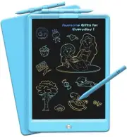 LCD Drawing Tablet with Screen, 10 Inch Colorful Toddler Writing Board Drawing P